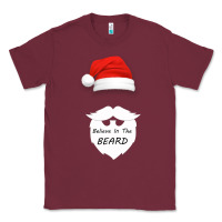 Burgundy Believe In The Beard Classic Tee - Bettercallsaul