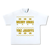 White Merry Christmas Yinz Jagoffs Pittsburgh Pennsylvania Xmas Gifts 1 Urban Heavy Tee - lanVoArt