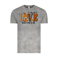 Cloud Rock I Think I Love Fall Most of All Vintage Tee - texasbilliewilder