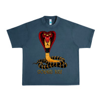Midnight Navy cobra cai Urban Heavy Tee - lanVoArt