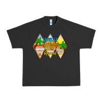Pigment Black sunrise sunburn sunset repeat Urban Heavy Tee - JahusDesignShop