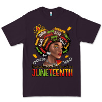 Plum remembering my ancestors juneteenth Premium Tee - LillyAllenDesigns