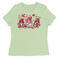 Matcha valentine's day gnomes Ladies Tee - LillyAllenDesigns