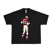 Black deion sanders 32 Urban Heavy Tee - lanVoArt