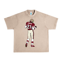 French Oak deion sanders 32 Urban Heavy Tee - lanVoArt
