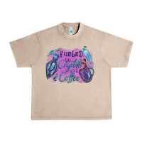 French Oak Fueled by crystals and coffee halloween Urban Heavy Tee - NancyCooperArtShop