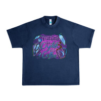 Navy Fueled by crystals and coffee halloween Urban Heavy Tee - NancyCooperArtShop