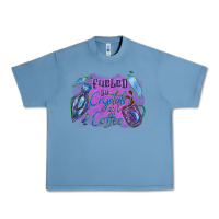 Pebble Blue Fueled by crystals and coffee halloween Urban Heavy Tee - NancyCooperArtShop