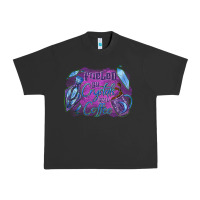Pigment Black Fueled by crystals and coffee halloween Urban Heavy Tee - NancyCooperArtShop