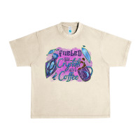 Sandshell Fueled by crystals and coffee halloween Urban Heavy Tee - NancyCooperArtShop