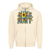Sandshell only the best moms get promoted to aunt Zipper Hoodie - CowhideDigitalArt