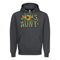 Smoke only the best moms get promoted to aunt Zipper Hoodie - CowhideDigitalArt