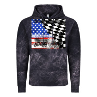 Cloud Black racing checkered flag tumbler tbs Vintage Hoodie - TumblerDesignByShophia
