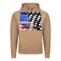 Vintage Coffee racing checkered flag tumbler tbs Vintage Hoodie - TumblerDesignByShophia