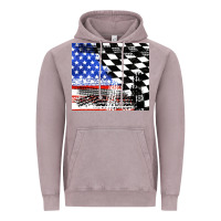 Vintage Zinc racing checkered flag tumbler tbs Vintage Hoodie - TumblerDesignByShophia