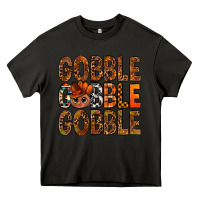 Asphalt western gobble with turkey bbs Heavy Core Tee - BundleAndBundleShop