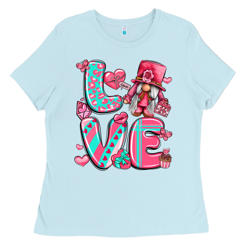 Love With Gnome Ladies Tee by LillyAllenDesigns | Teevron