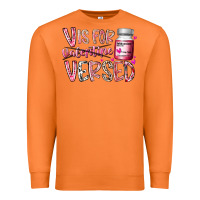 Carrot v is for valentine versed Premium Sweatshirt - RacoonDesign