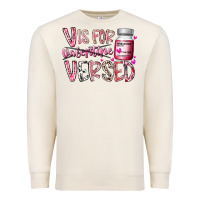 Sandshell v is for valentine versed Premium Sweatshirt - RacoonDesign