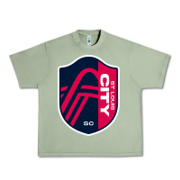 Oil Green st. louis city sc Urban Heavy Tee - lanVoArt