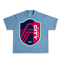 Pebble Blue st. louis city sc Urban Heavy Tee - lanVoArt