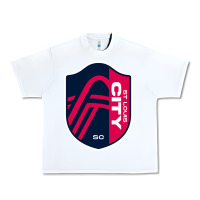 White st. louis city sc Urban Heavy Tee - lanVoArt