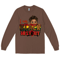 Chestnut i am black history black boy peekaboo juneteenth Long Sleeve Tee - CowGirlArtShop