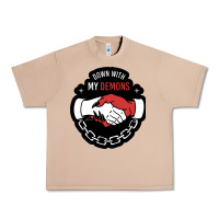 Burro awesome down with my demons  for gift adult and kids men women  2021 Urban Heavy Tee - lanVoArt
