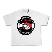 Lunar Rock awesome down with my demons  for gift adult and kids men women  2021 Urban Heavy Tee - lanVoArt
