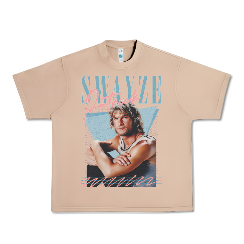 Patrick Swayze 90s Styled Retro Graphic Design Gift Urban Heavy Tee by lanVoArt | Teevron