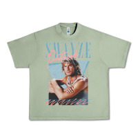 Oil Green patrick swayze 90s styled retro graphic design gift Urban Heavy Tee - lanVoArt