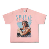 Salmon patrick swayze 90s styled retro graphic design gift Urban Heavy Tee - lanVoArt