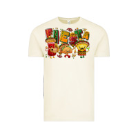 Vintage Arctic Fiesta with taco, nacho, souce Vintage Tee - NancyCooperArtShop
