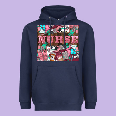 Nurse Heavyweight Hoodie Designed By Lillyallendesigns