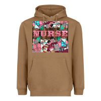 Toasted Coconut Nurse Heavyweight Hoodie - LillyAllenDesigns