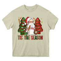 Mossy tis' the season baseball christmas cakes bbs Heavy Core Tee - BundleAndBundleShop
