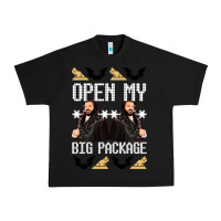 Black what we do in the shadows christmas sweater design—open my big packa Urban Heavy Tee - lanVoArt