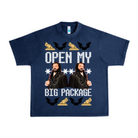 Navy what we do in the shadows christmas sweater design—open my big packa Urban Heavy Tee - lanVoArt