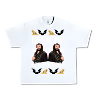 White what we do in the shadows christmas sweater design—open my big packa Urban Heavy Tee - lanVoArt