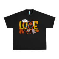 Black Thanksgiving love Nurse Urban Heavy Tee - NancyCooperArtShop