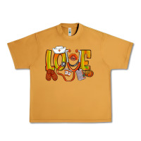 Peanut Butter Thanksgiving love Nurse Urban Heavy Tee - NancyCooperArtShop