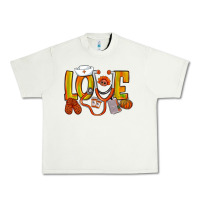 Pistachio Thanksgiving love Nurse Urban Heavy Tee - NancyCooperArtShop