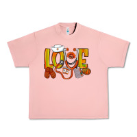 Salmon Thanksgiving love Nurse Urban Heavy Tee - NancyCooperArtShop