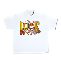 White Thanksgiving love Nurse Urban Heavy Tee - NancyCooperArtShop