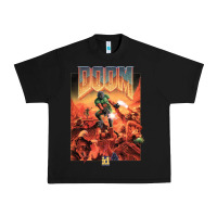 Black doom 1993 poster pc fps Urban Heavy Tee - lanVoArt