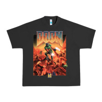 Pigment Black doom 1993 poster pc fps Urban Heavy Tee - lanVoArt