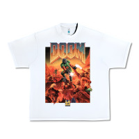 White doom 1993 poster pc fps Urban Heavy Tee - lanVoArt