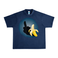 Navy Dirty Joke Halloween Costume Joke Middle Finger Banana Urban Heavy Tee - lanVoArt