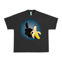Pigment Black Dirty Joke Halloween Costume Joke Middle Finger Banana Urban Heavy Tee - lanVoArt
