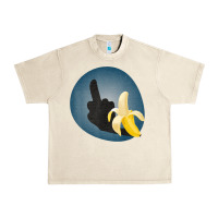 Sandshell Dirty Joke Halloween Costume Joke Middle Finger Banana Urban Heavy Tee - lanVoArt